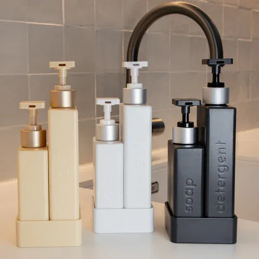Gleam & Go - Refillable Kitchen Soap Dispenser (Mini Set)
